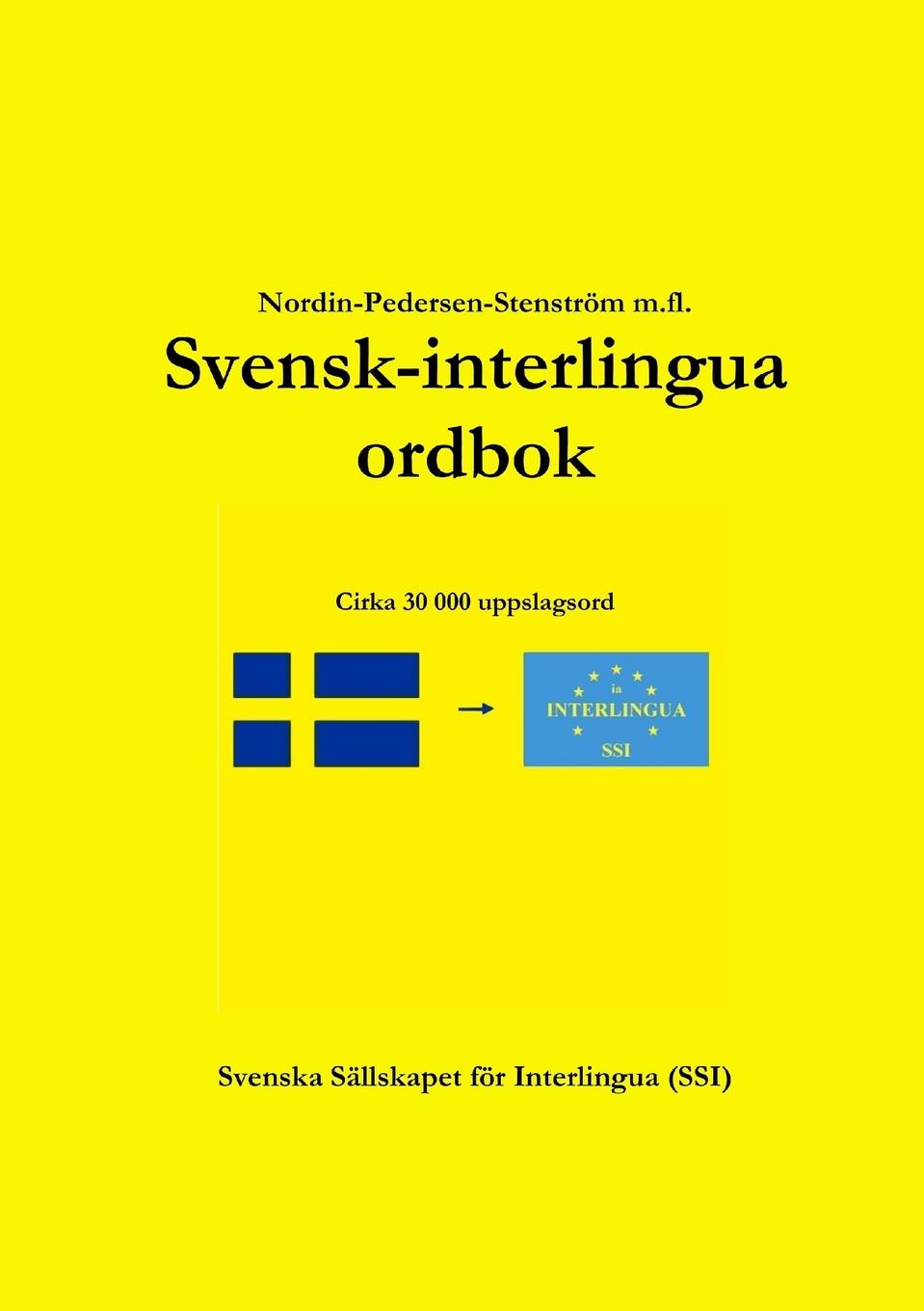 Vorderes Coverbild Svensk-interlingua ordbok