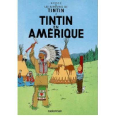 Vorderes Coverbild Les Aventures de Tintin. Tintin en Amerique