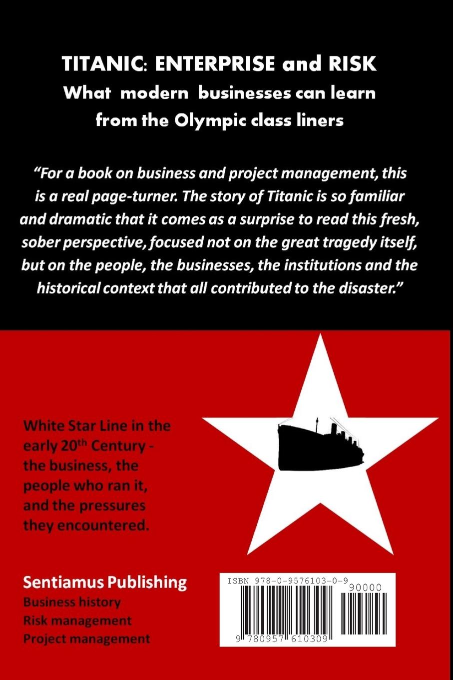 Rückseitencover Titanic