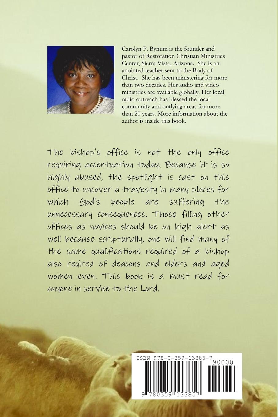 Rückseitencover The Abuse Of The Bishop's Office