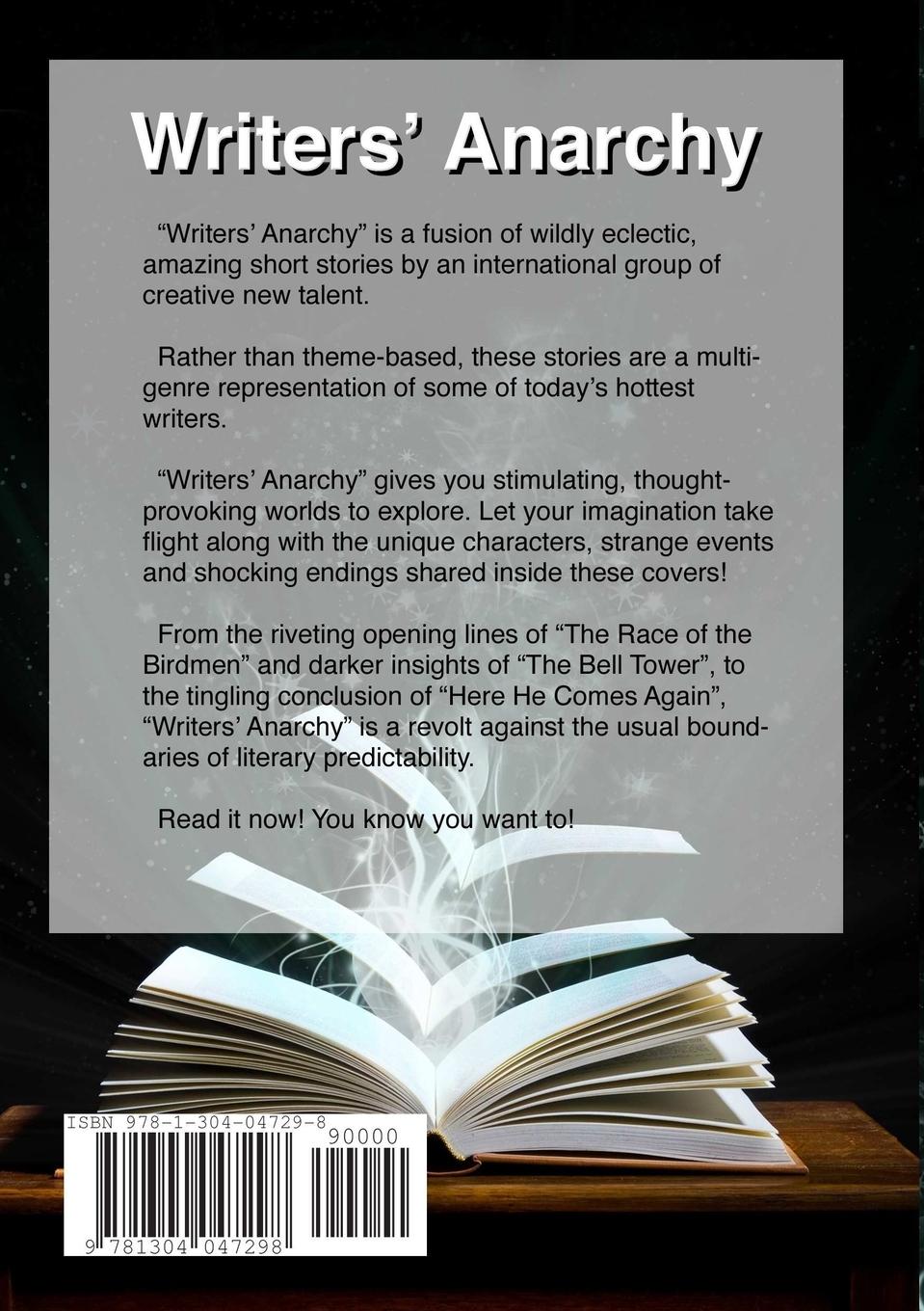 Rückseitencover Writers' Anarchy