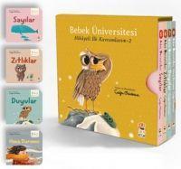Vorderes Coverbild Bebek Üniversitesi 2 - Hikayeli Ilk Kavramlarim Set 4 Kitap