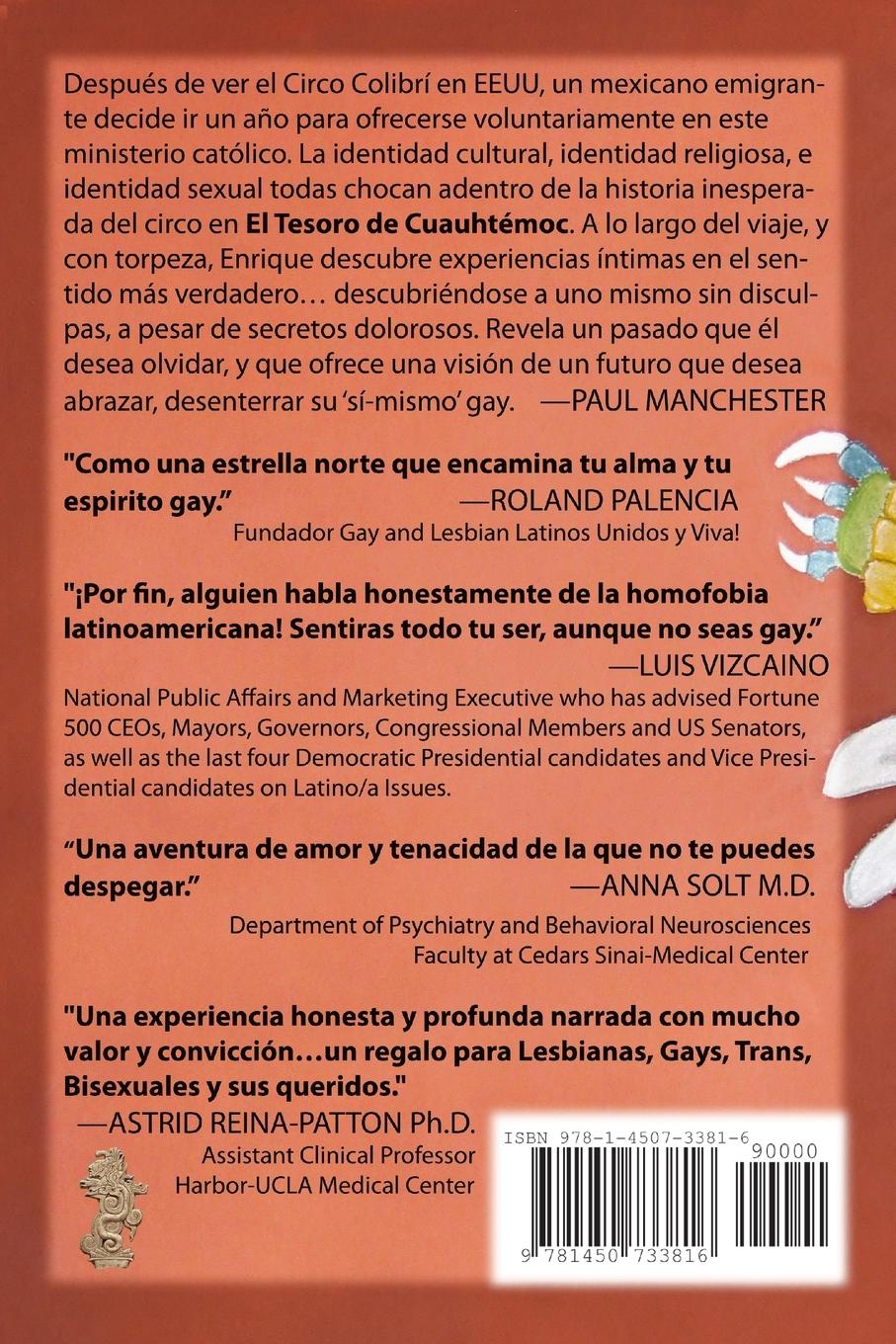 Rückseitencover El Tesoro de Cuauhtémoc