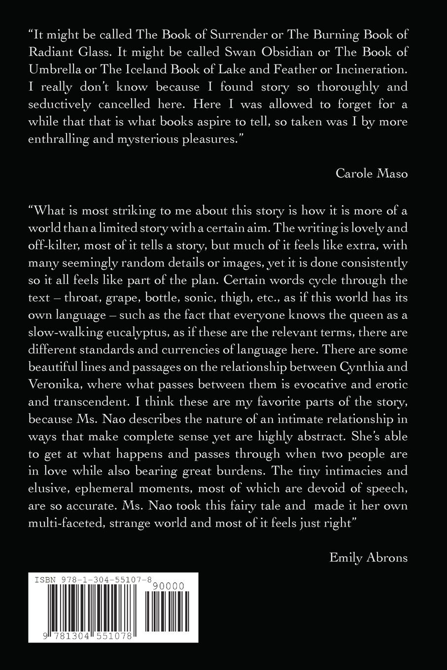 Rückseitencover Swans In Half-Mourning