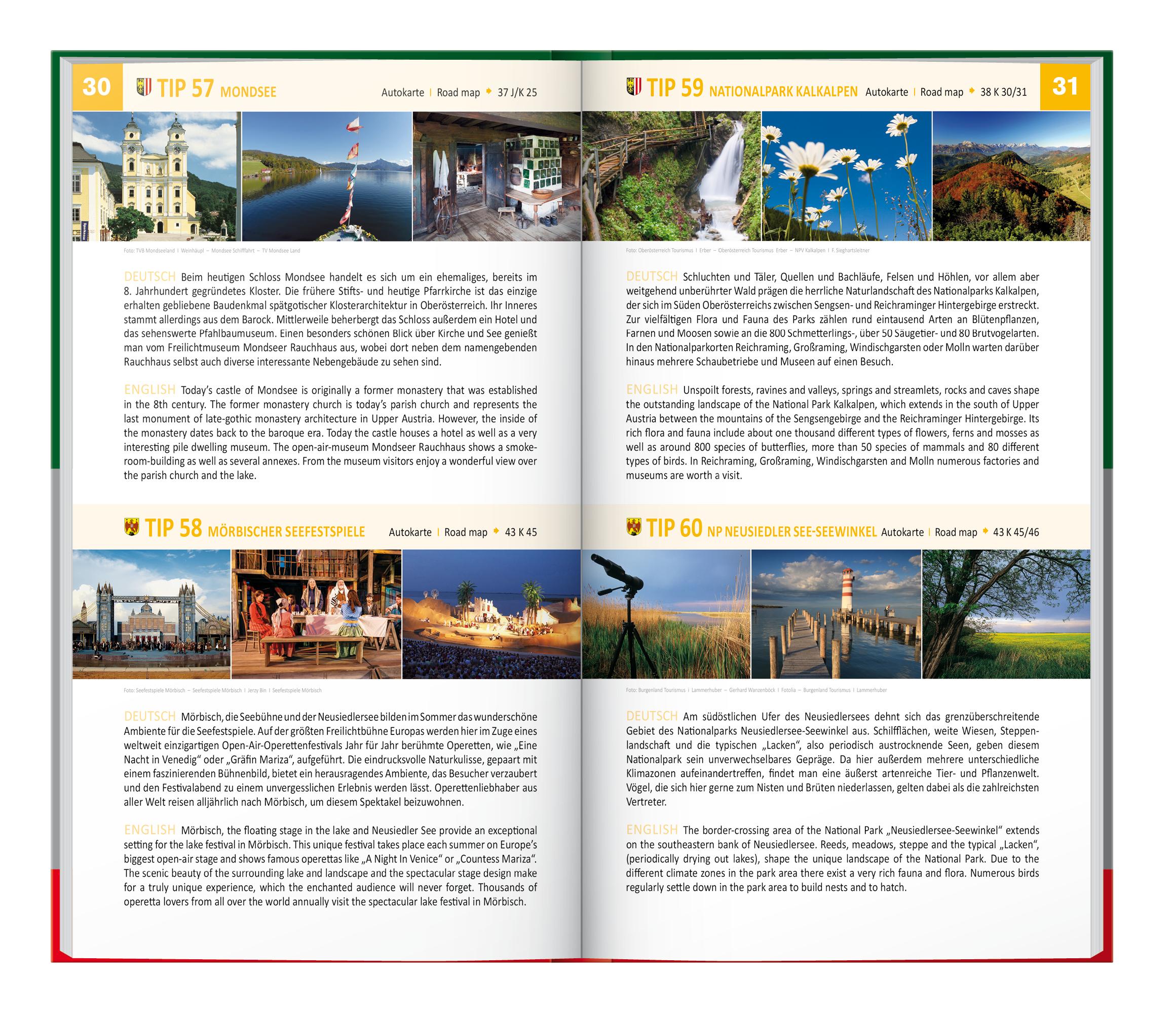 Beispielinhalt (Bild) Österreich, Autoatlas 1:150.000, freytag & berndt