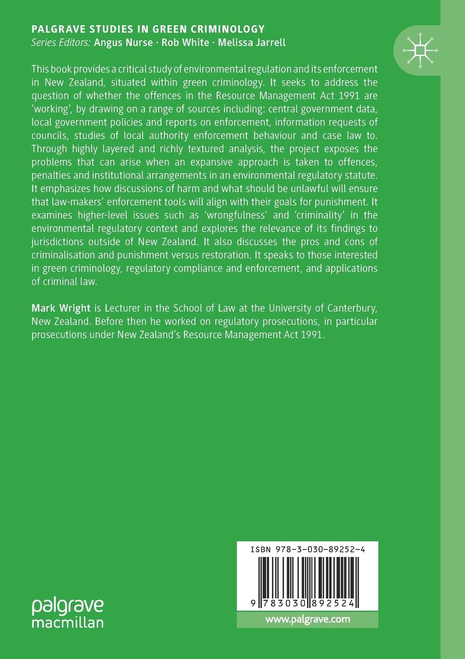 Rückseitencover Responding to Environmental Crimes