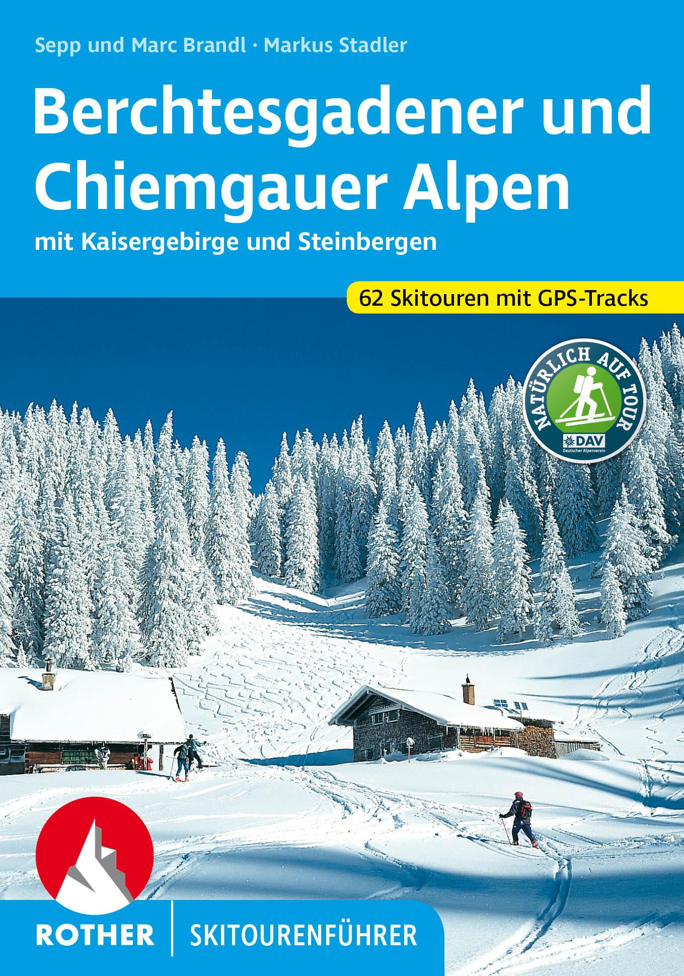 Vorderes Coverbild Berchtesgadener und Chiemgauer Alpen Skitourenführer
