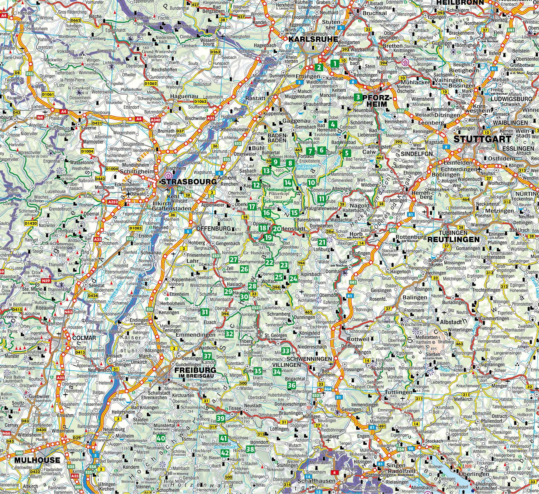 Beispielinhalt (Bild) Wandern mit Hund Schwarzwald