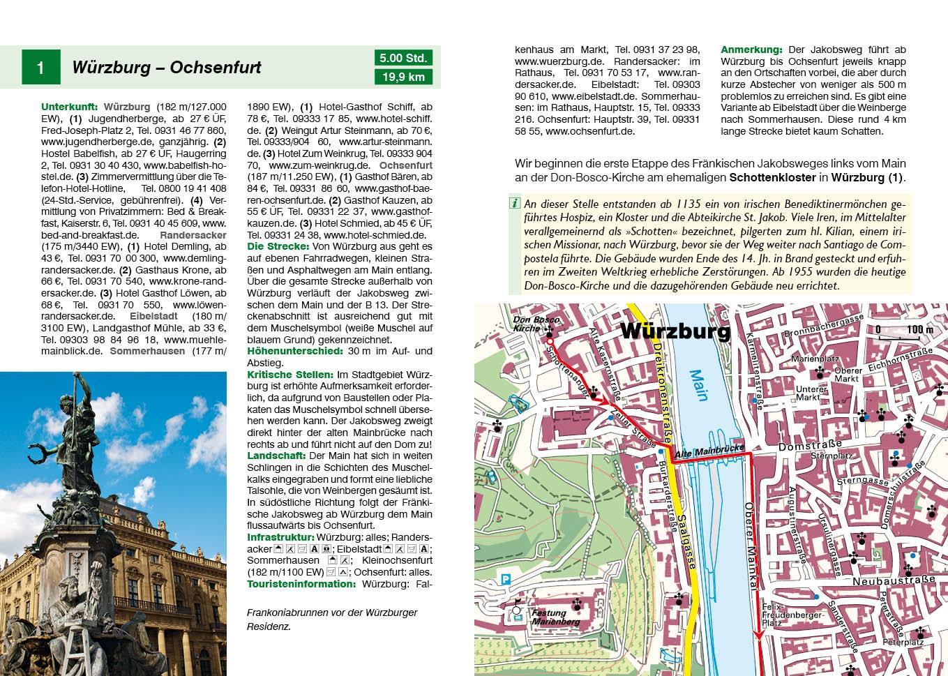 Beispielinhalt (Bild) Südwestdeutsche Jakobswege