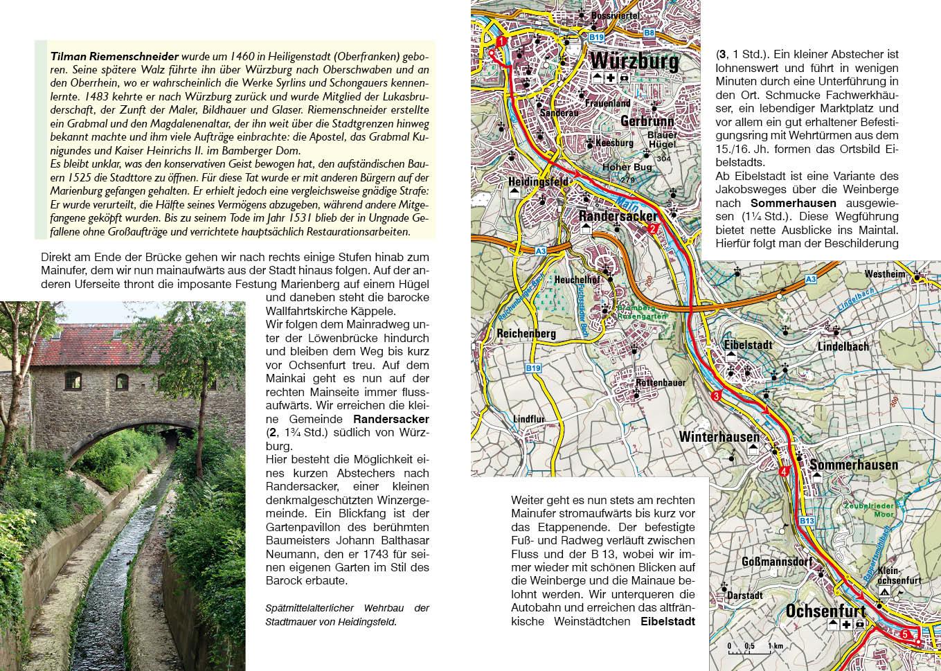 Beispielinhalt (Bild) Südwestdeutsche Jakobswege