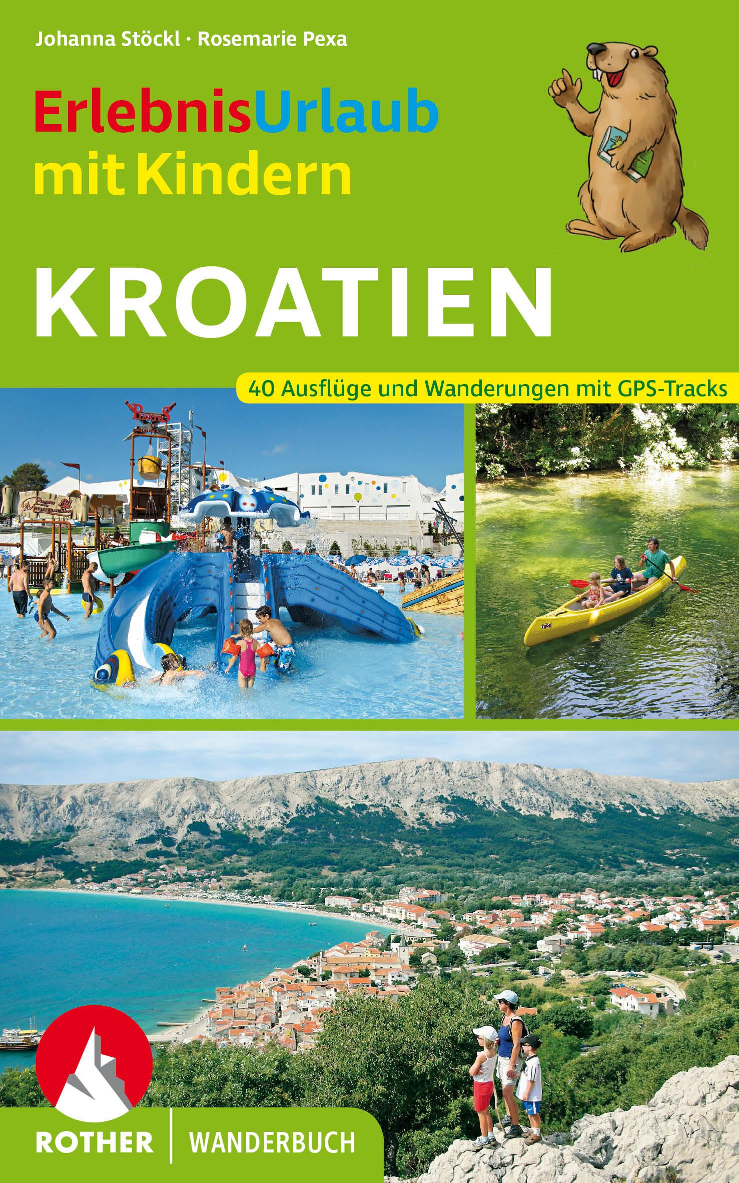 Vorderes Coverbild Erlebnisurlaub mit Kindern Kroatien