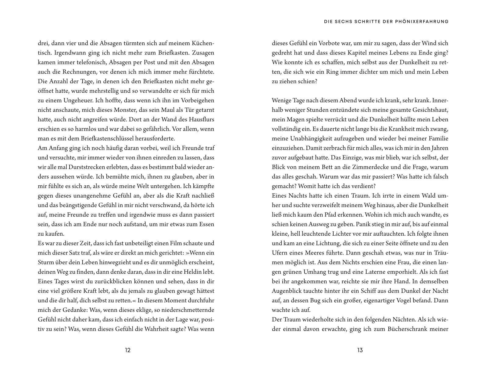 Beispielinhalt (Bild) Die Phönixerfahrung