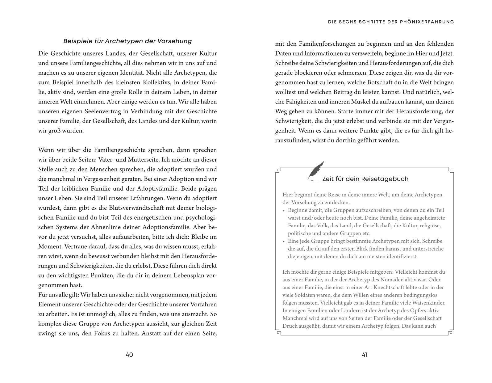 Beispielinhalt (Bild) Die Phönixerfahrung