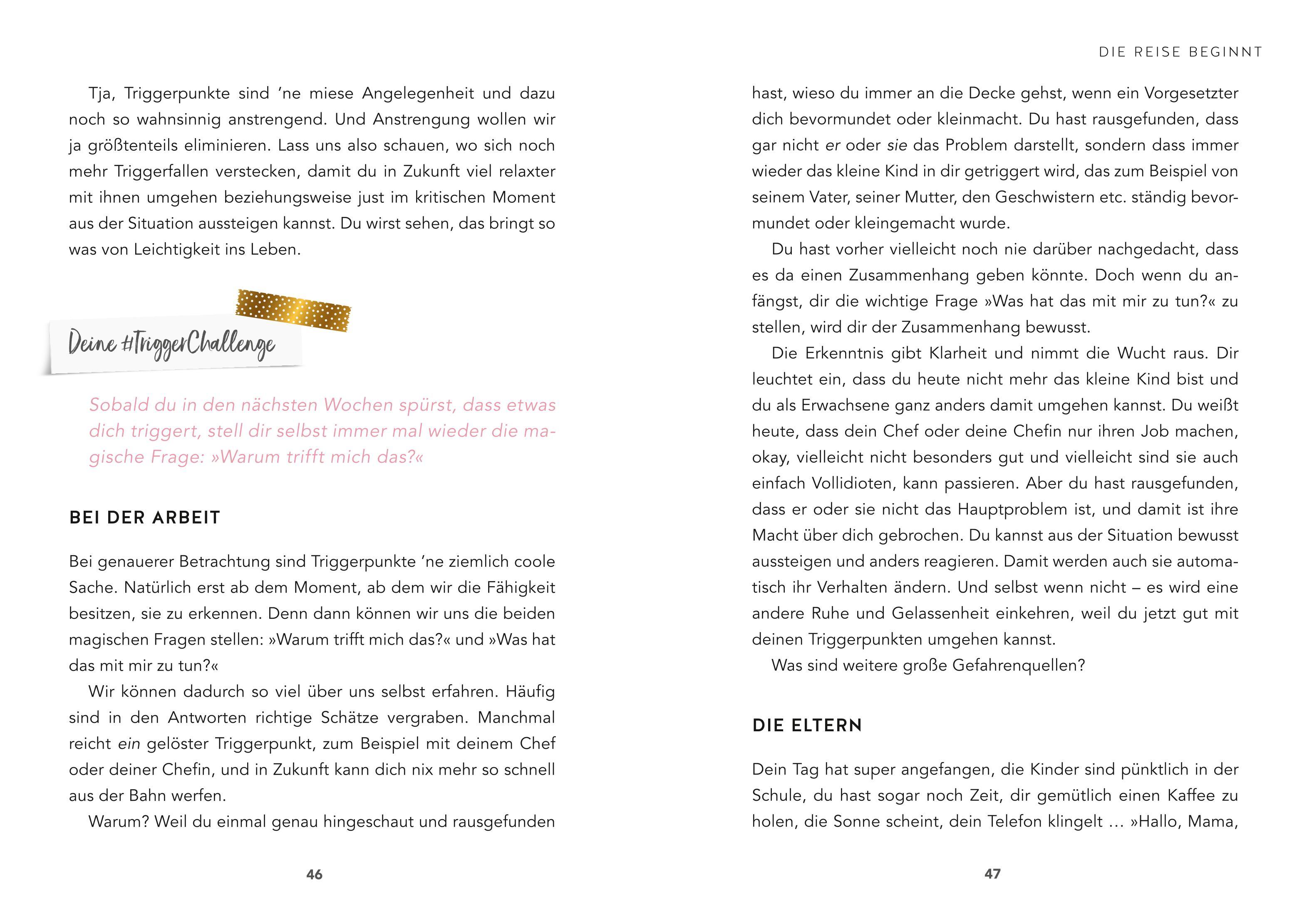 Beispielinhalt (Bild) Das Leben schwer nehmen ist einfach zu anstrengend - Vorwort von Lars Amend