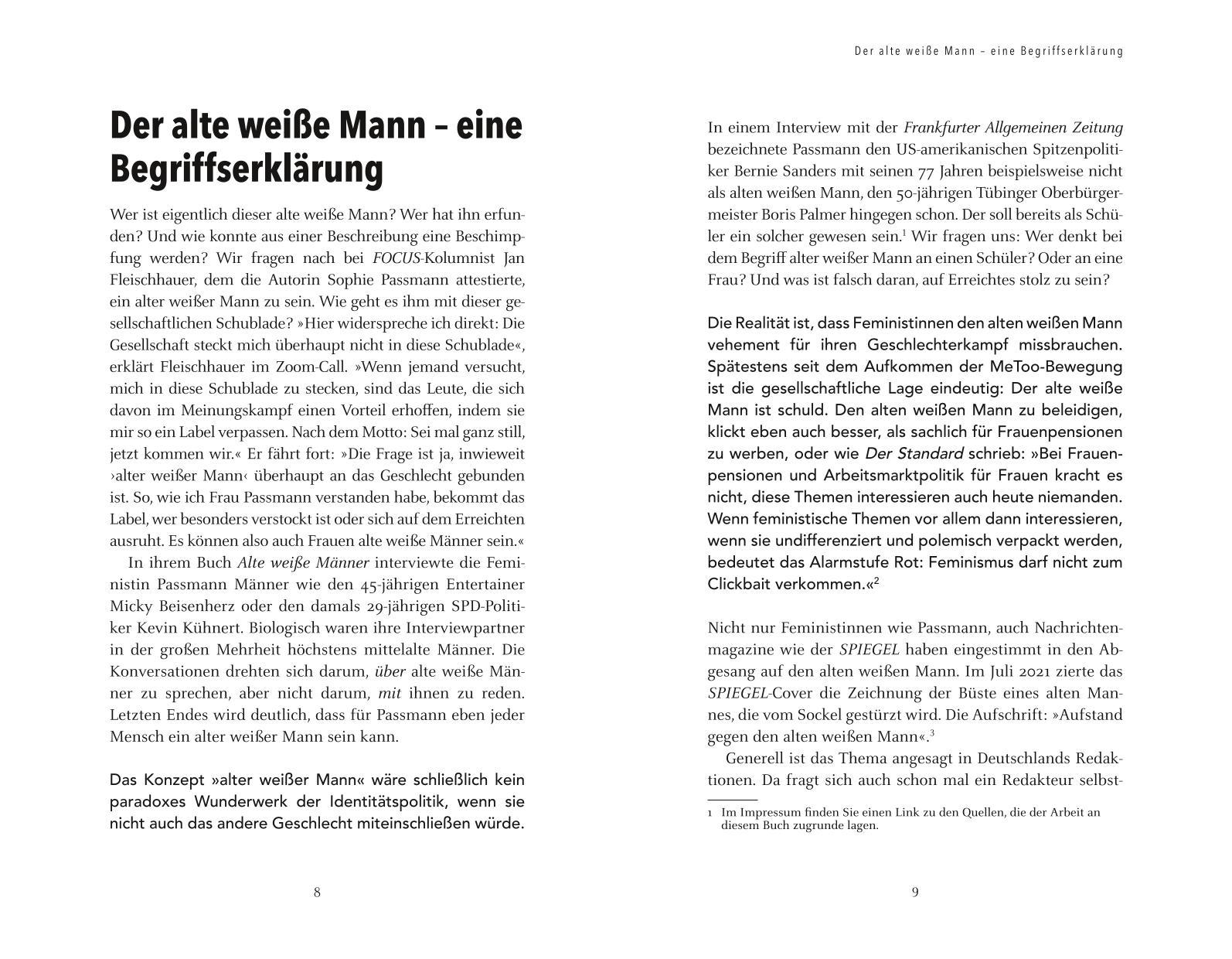 Beispielinhalt (Bild) Alte WEISE Männer