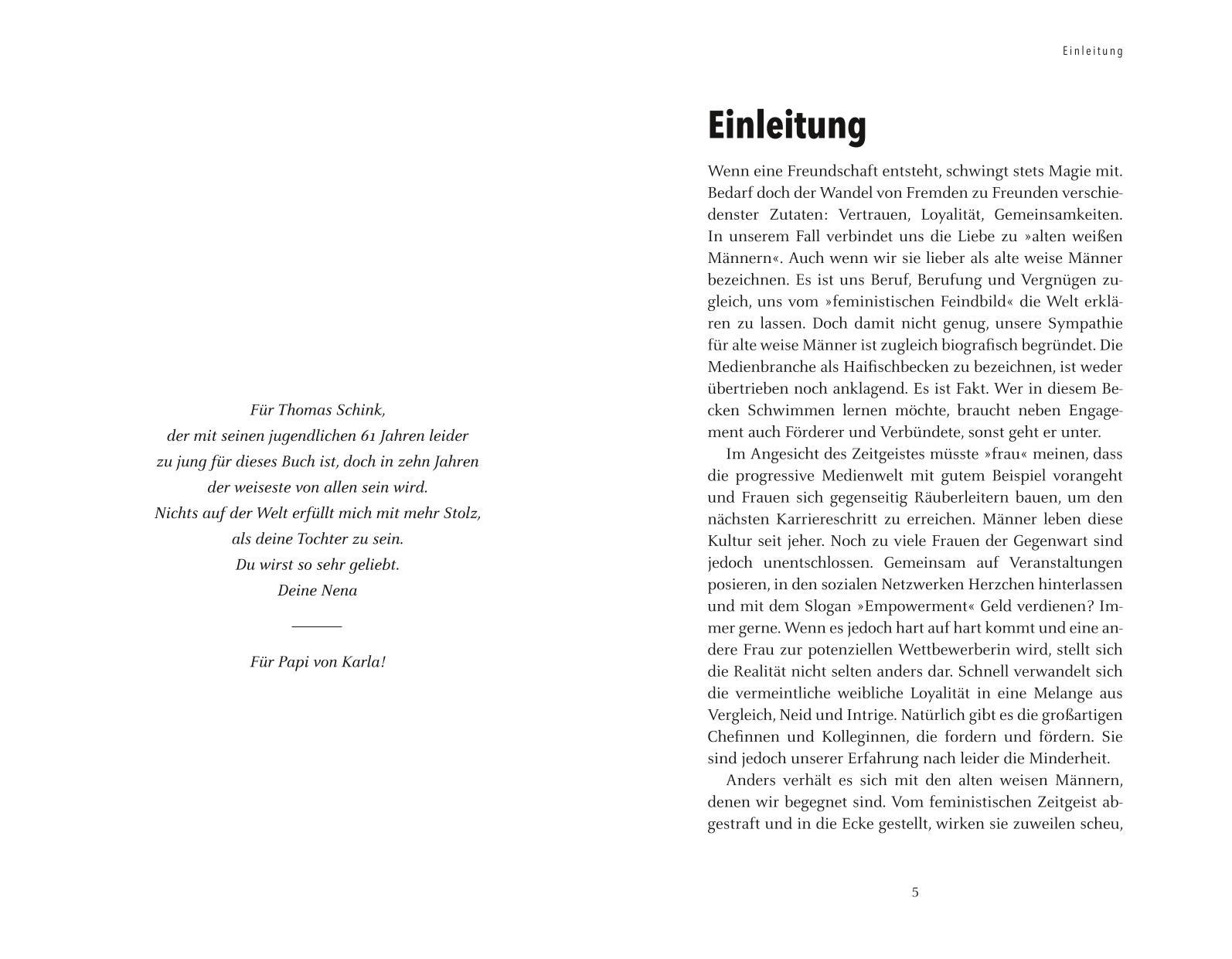 Beispielinhalt (Bild) Alte WEISE Männer