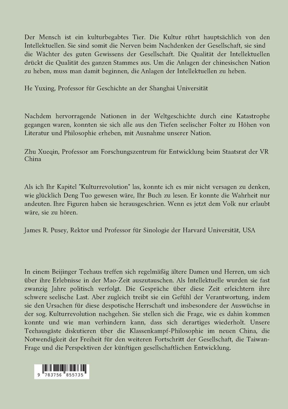 Rückseitencover Teegespräche im Purpurbambushain