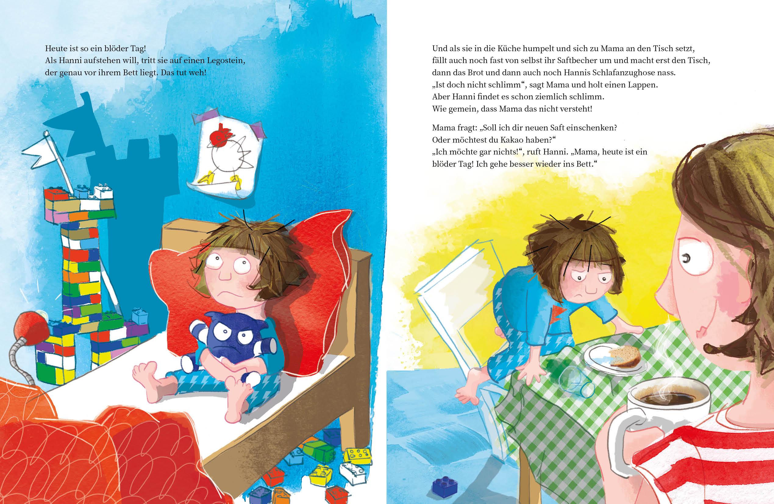 Beispielinhalt (Bild) Hanni braucht eine Freuschrecke