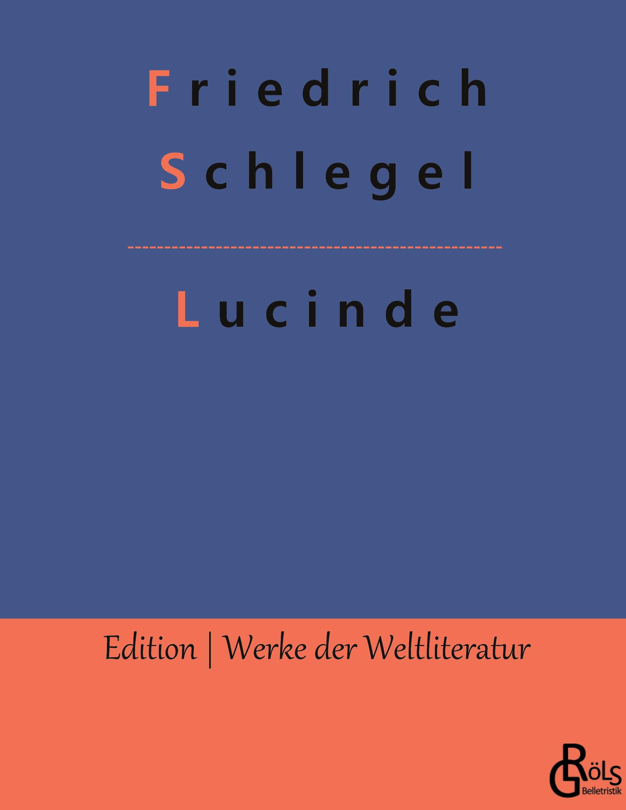 Vorderes Coverbild Lucinde
