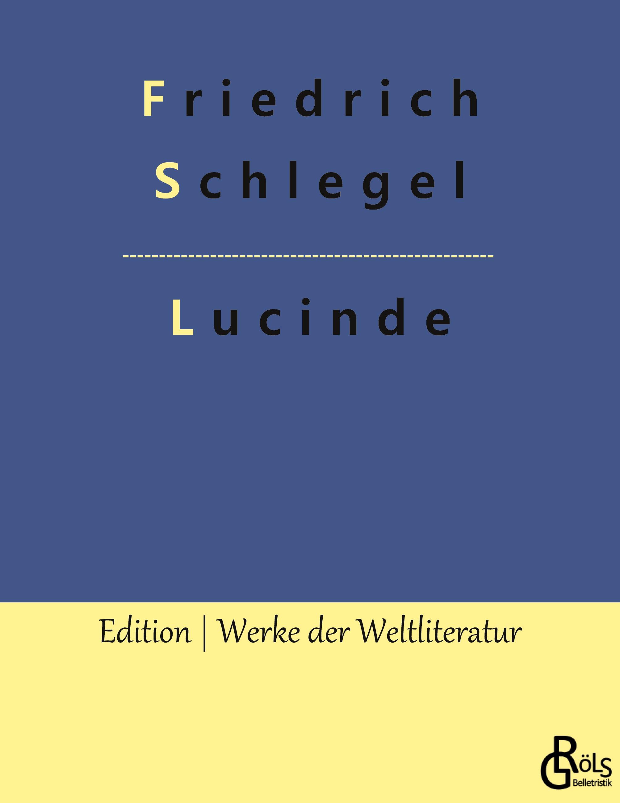 Vorderes Coverbild Lucinde