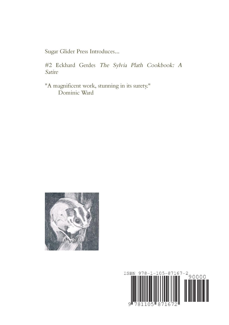 Rückseitencover The Sylvia Plath Cookbook