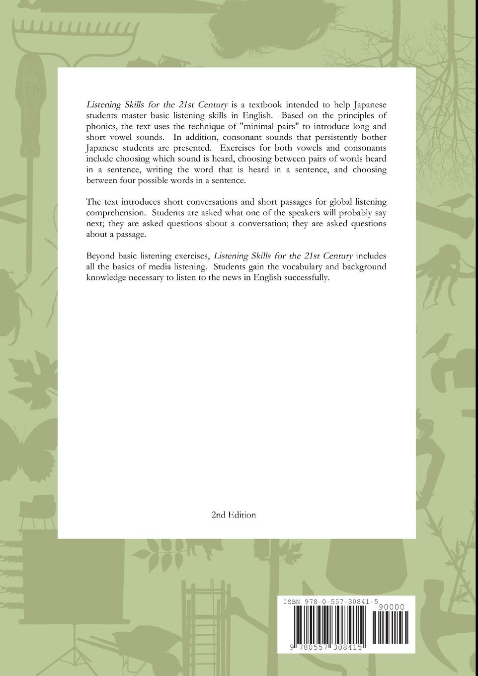 Rückseitencover Listening Skills for the 21st Century