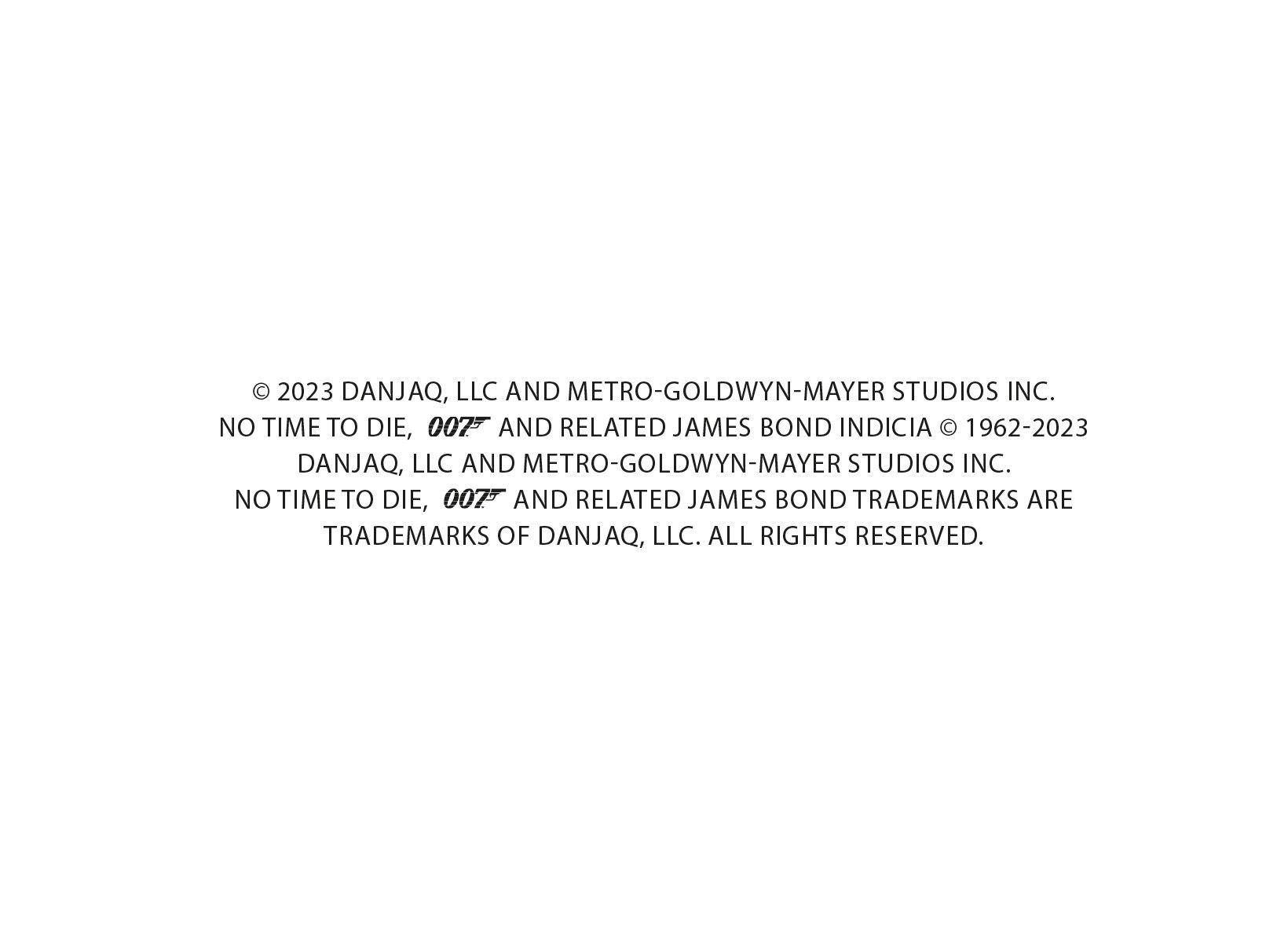 Beispielinhalt (Bild) The James Bond Archives. "No Time To Die" Edition