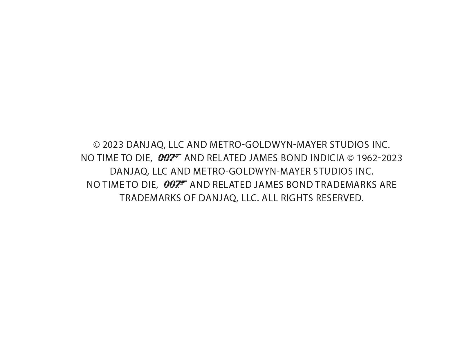 Beispielinhalt (Bild) The James Bond Archives. "No Time To Die" Edition