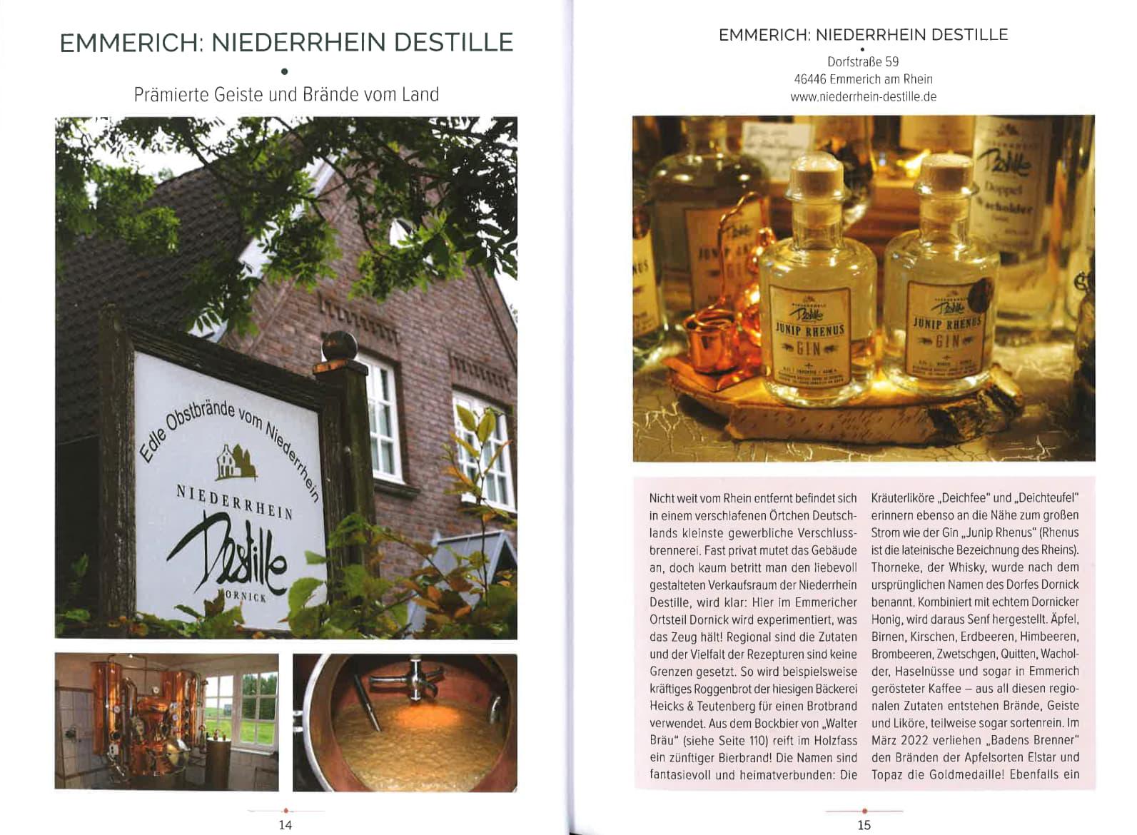 Beispielinhalt (Bild) Niederrhein - Hofläden & Manufakturen
