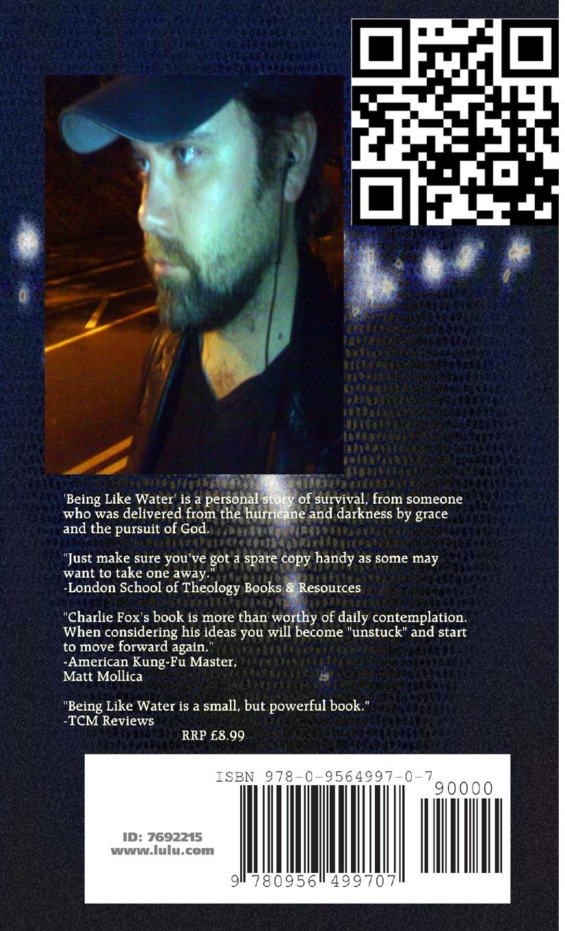 Rückseitencover Being like water