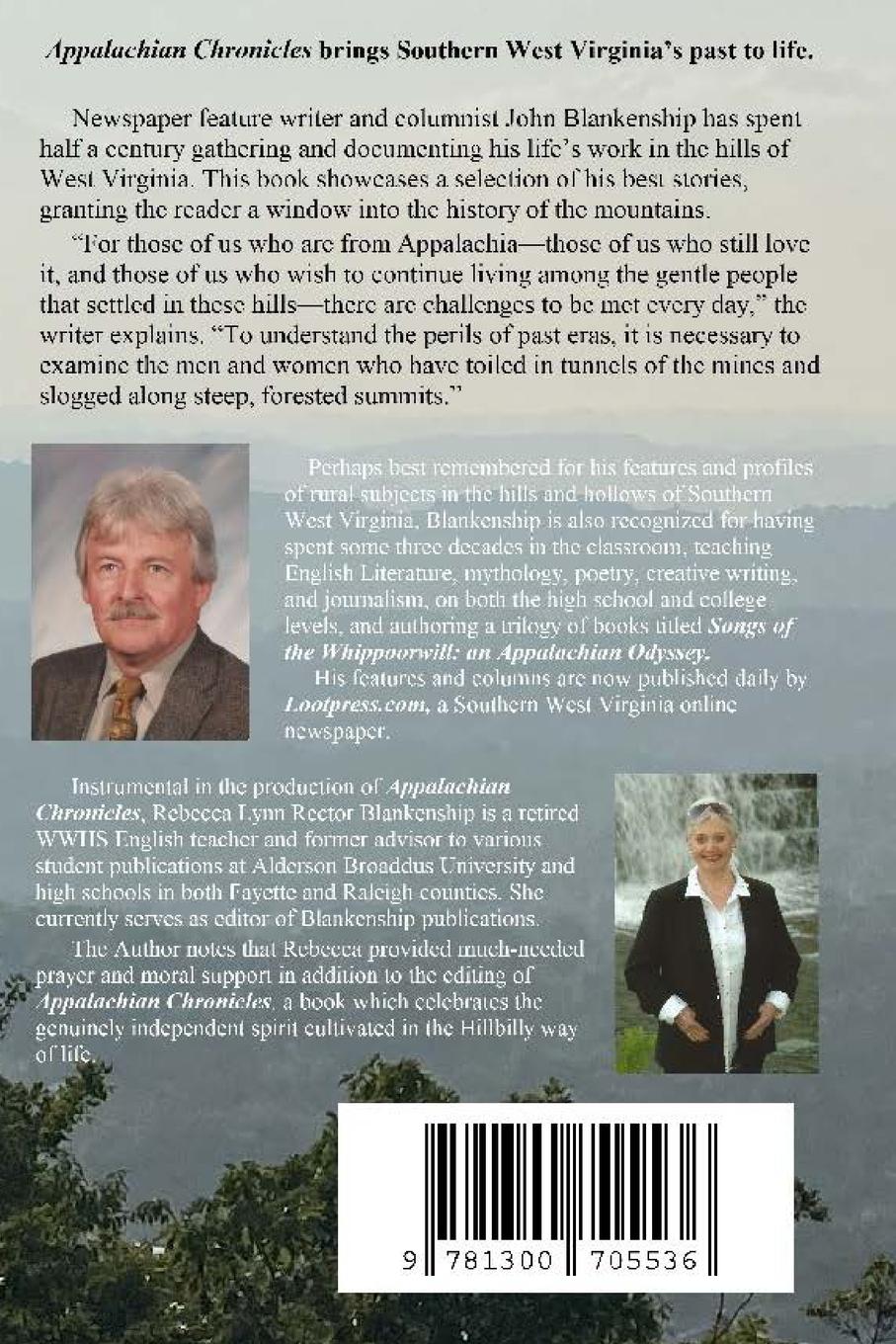 Rückseitencover Appalachian Chronicles