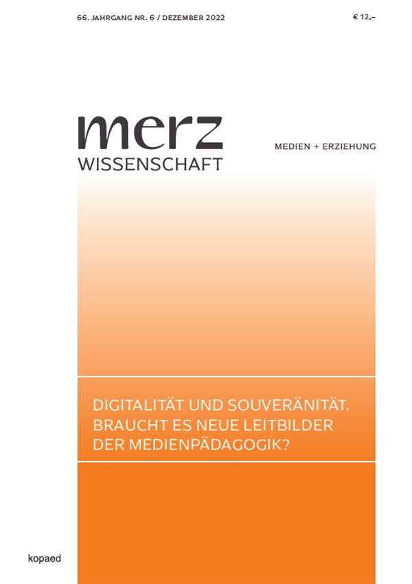 Vorderes Coverbild Digitalität und Souveränität. Braucht es neue Leitbilder der Medienpädagogik?