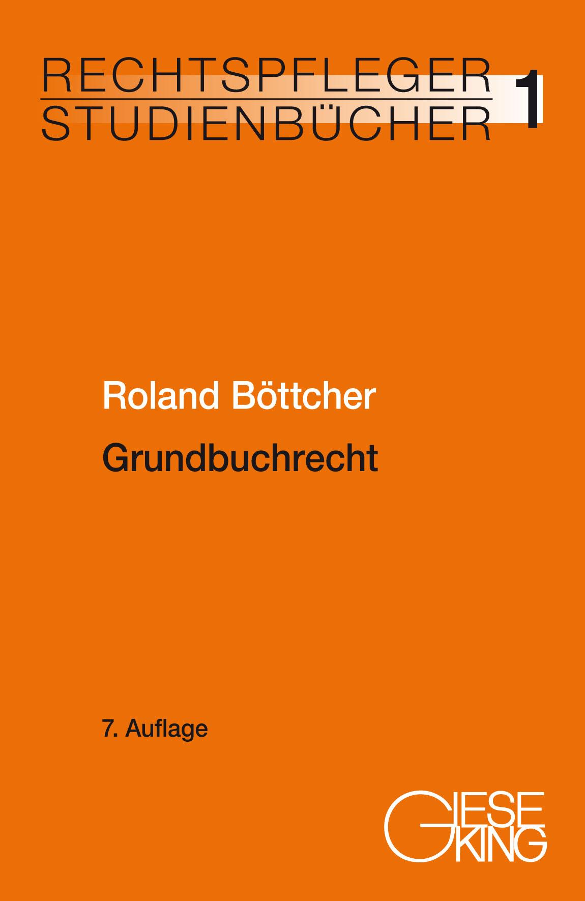 Vorderes Coverbild Grundbuchrecht