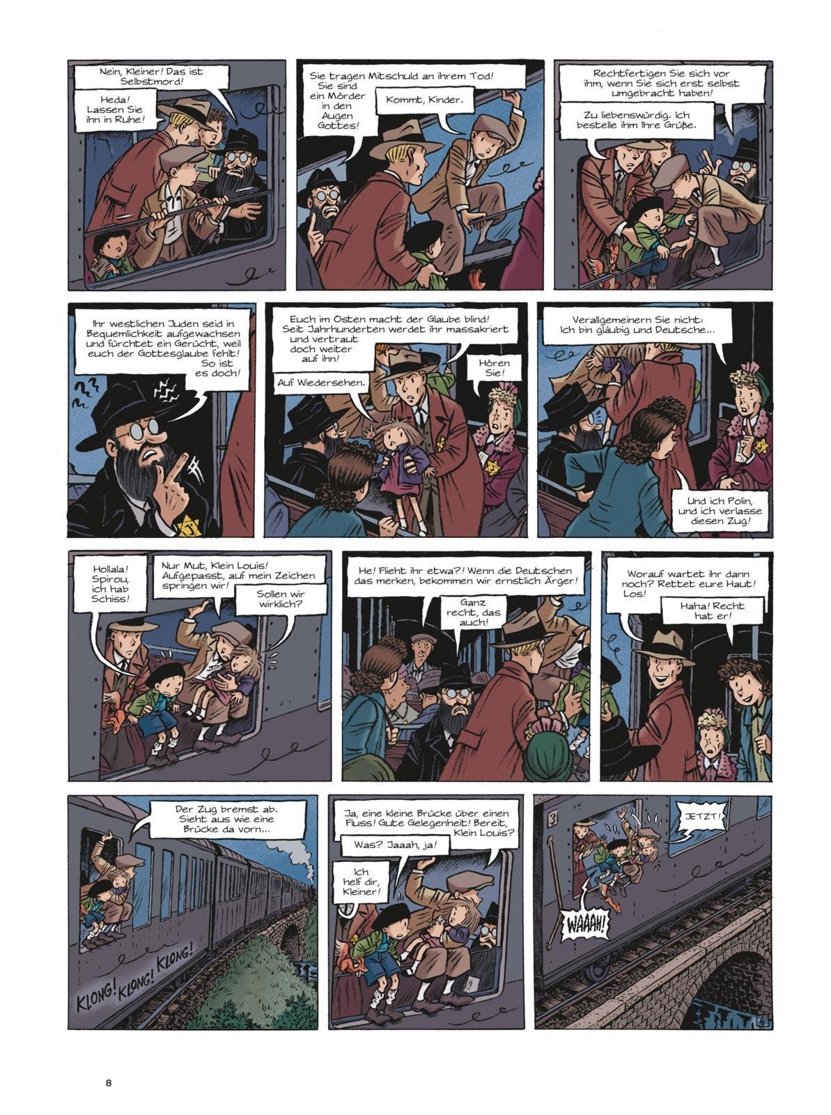 Beispielinhalt (Bild) Spirou und Fantasio Spezial: Spirou oder: die Hoffnung 1-4 im Schuber