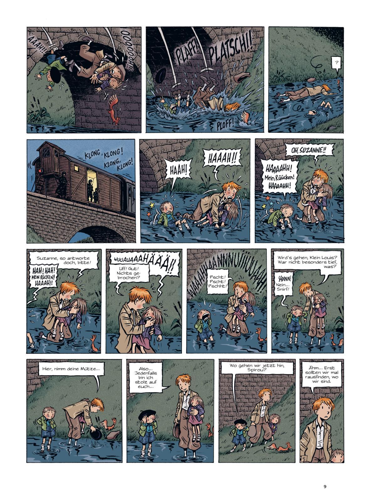 Beispielinhalt (Bild) Spirou und Fantasio Spezial: Spirou oder: die Hoffnung 1-4 im Schuber