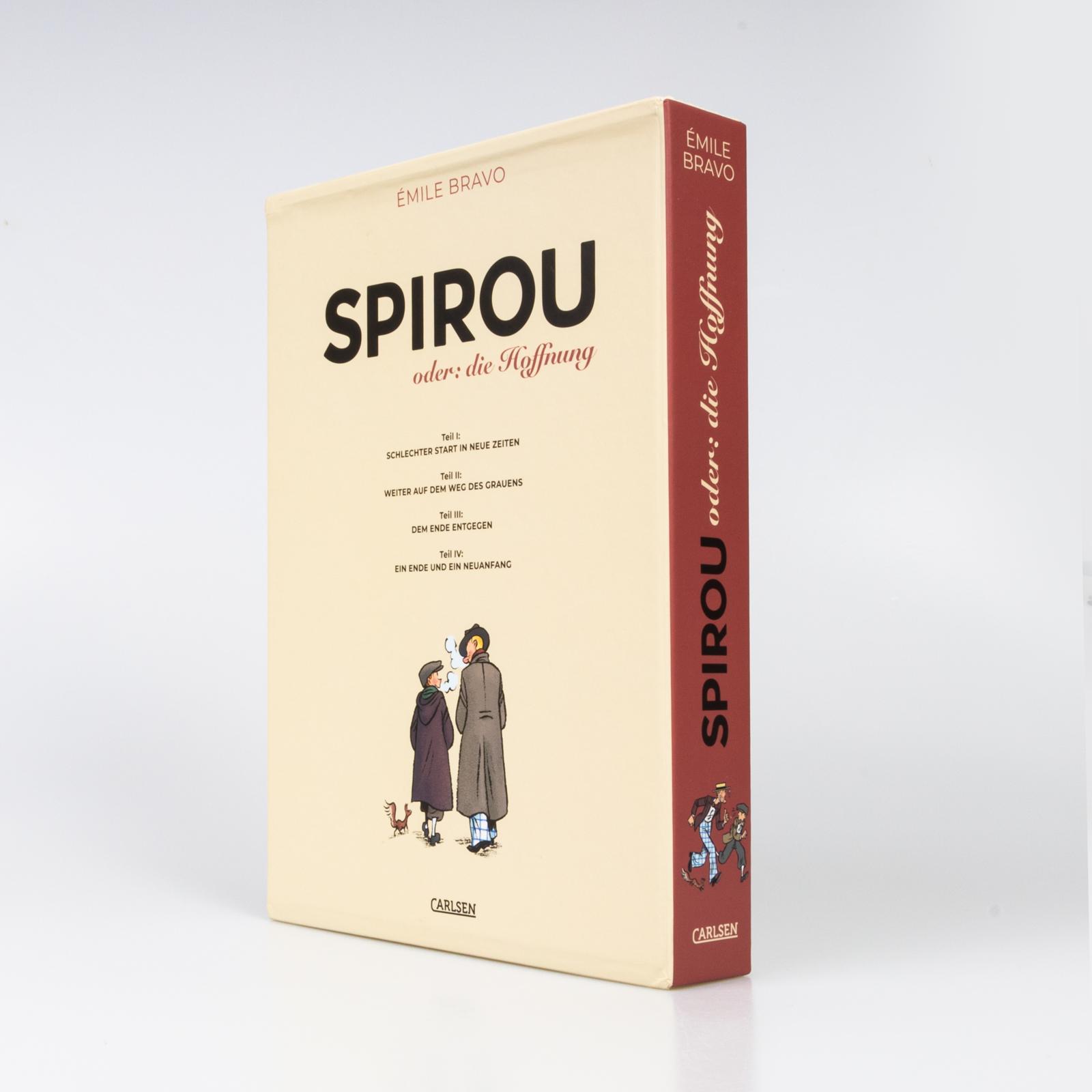 Beispielinhalt (Bild) Spirou und Fantasio Spezial: Spirou oder: die Hoffnung 1-4 im Schuber