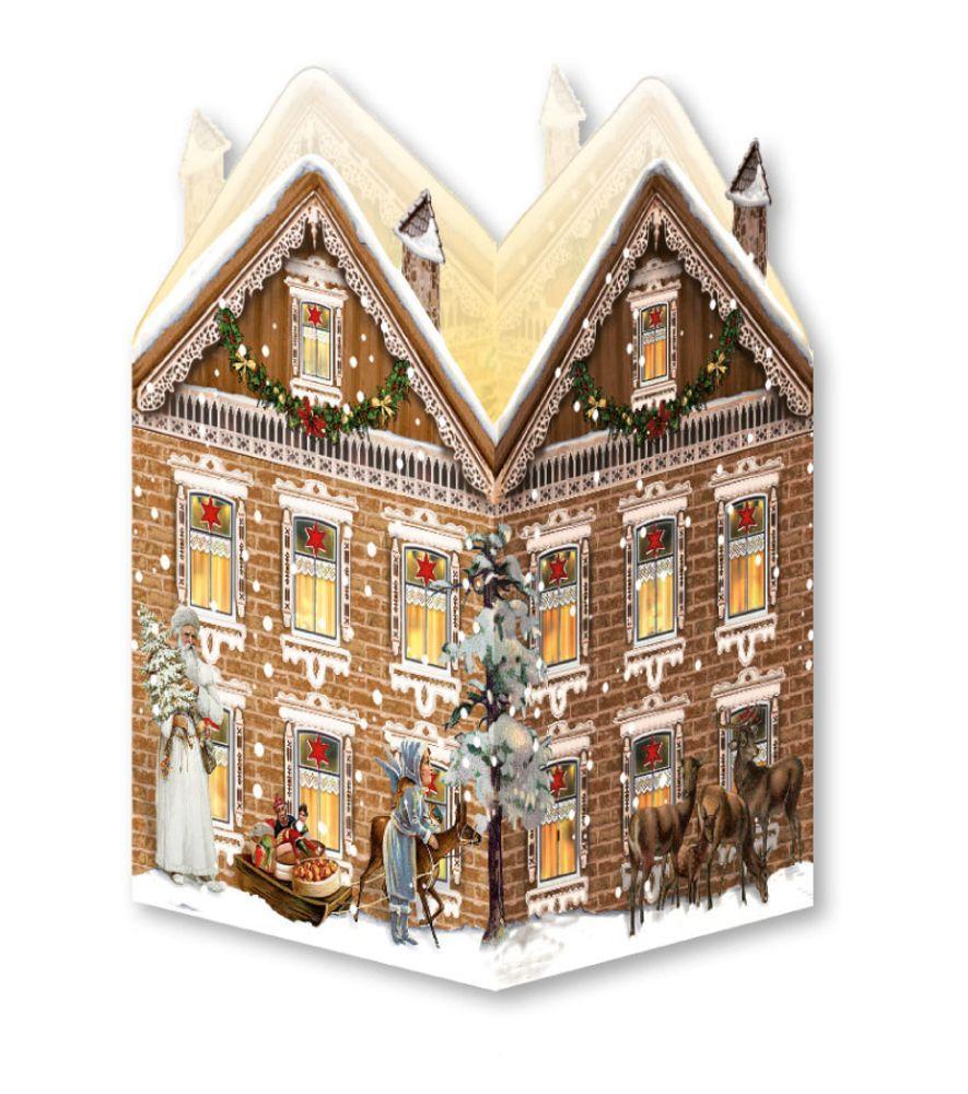 Beispielinhalt (Bild) Nostalgische Weihnachtshäuser