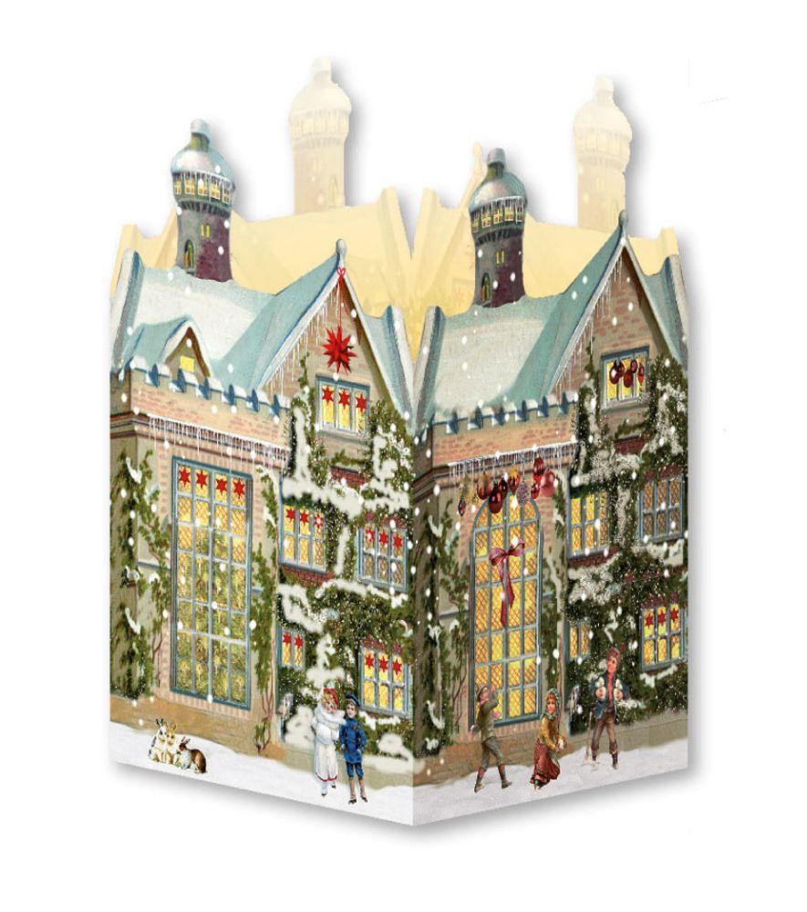 Beispielinhalt (Bild) Nostalgische Weihnachtshäuser