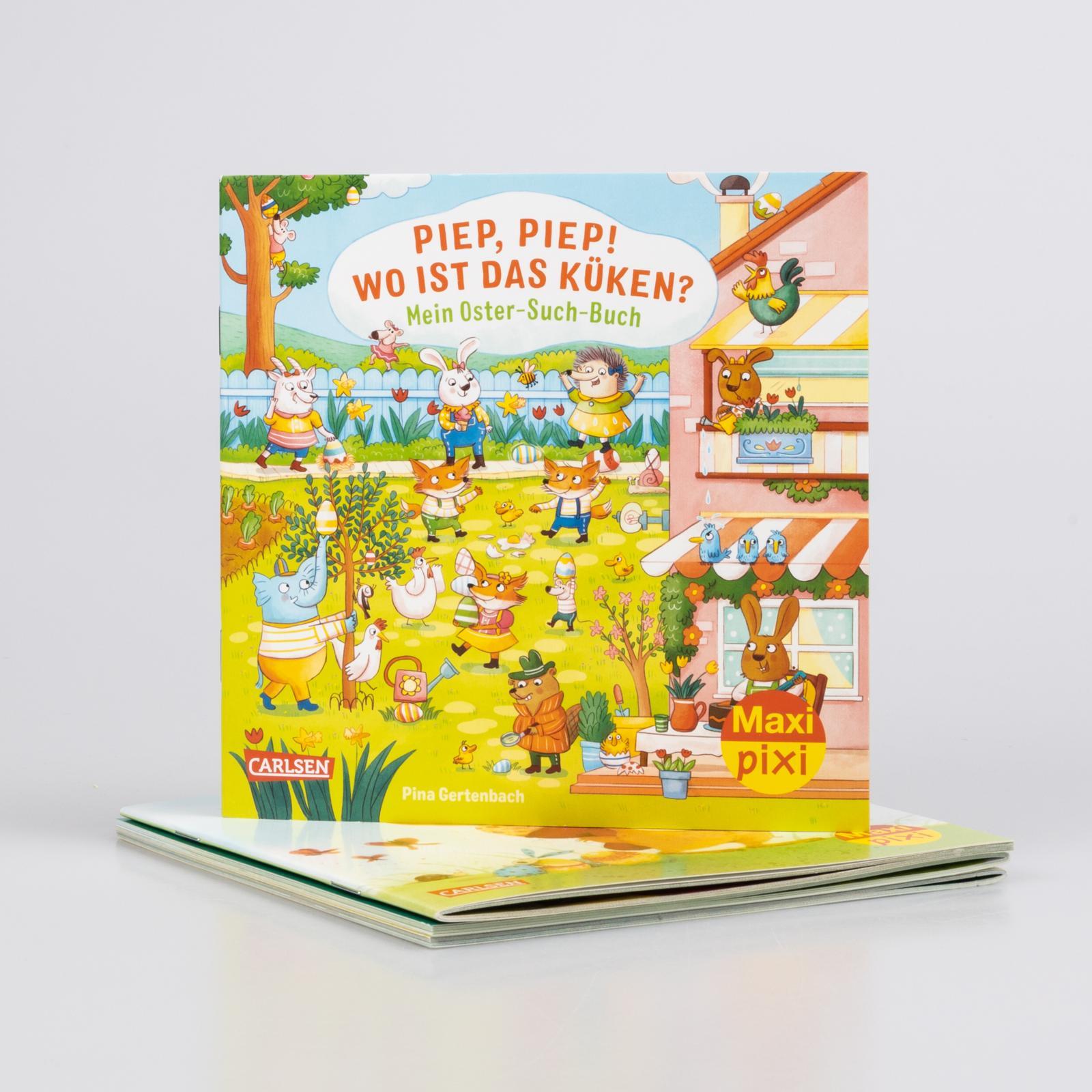 Beispielinhalt (Bild) Maxi-Pixi-4er-Set 102: Endlich Frühling! (4x1 Exemplar)