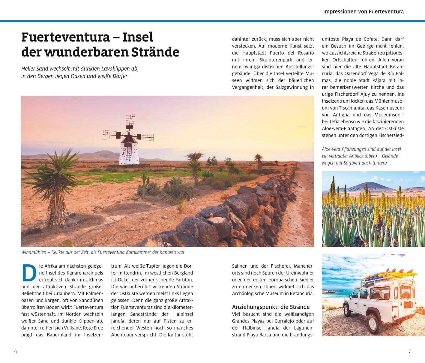 Beispielinhalt (Bild) ADAC Reiseführer Fuerteventura