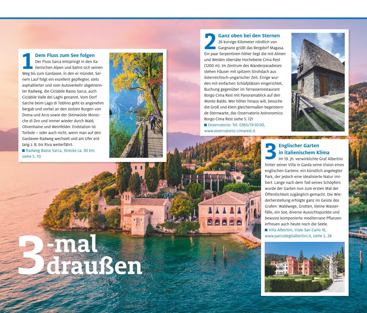 Beispielinhalt (Bild) ADAC Reiseführer Gardasee