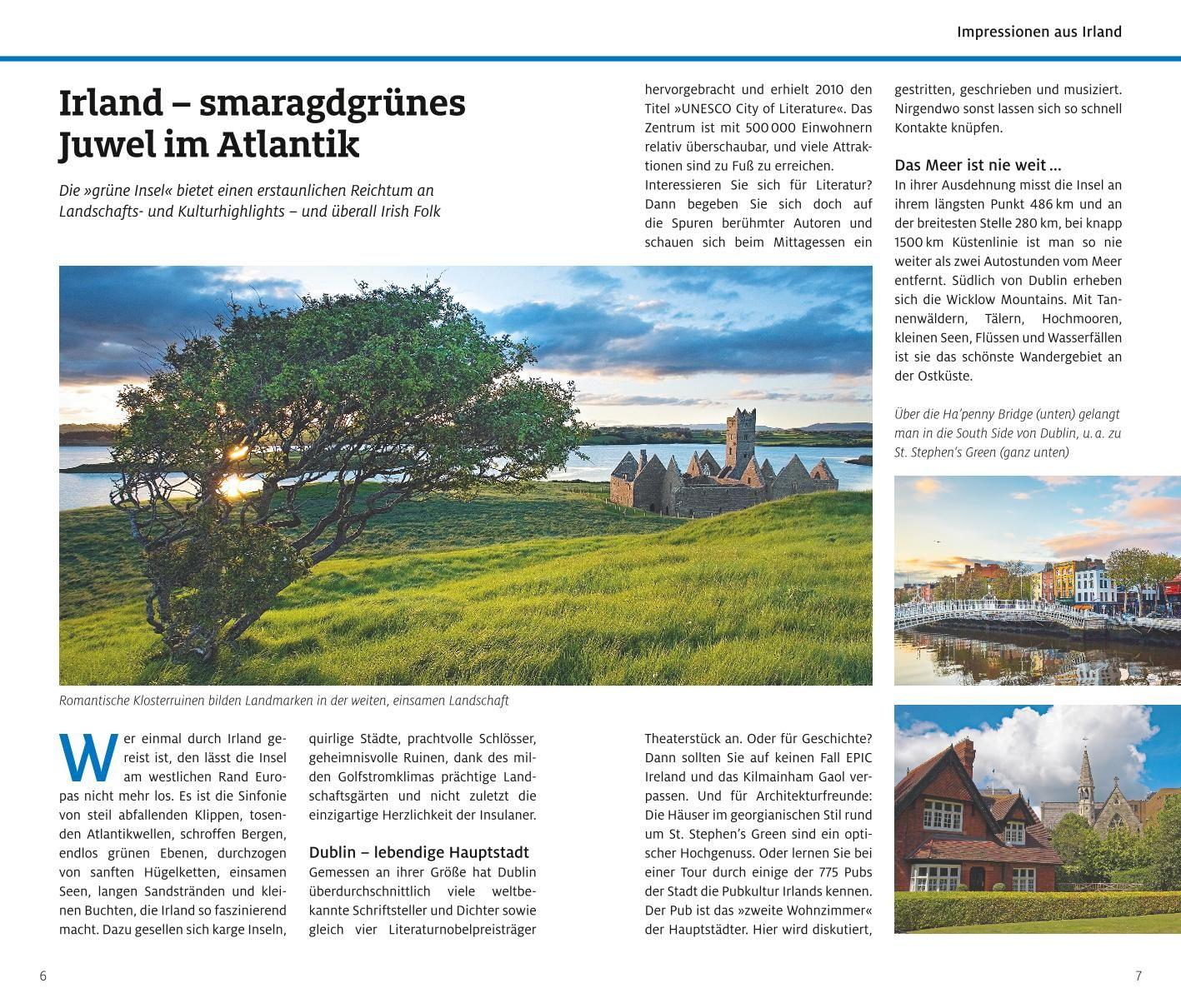 Beispielinhalt (Bild) ADAC Reiseführer Irland