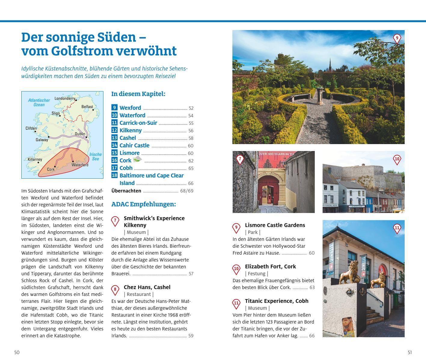 Beispielinhalt (Bild) ADAC Reiseführer Irland