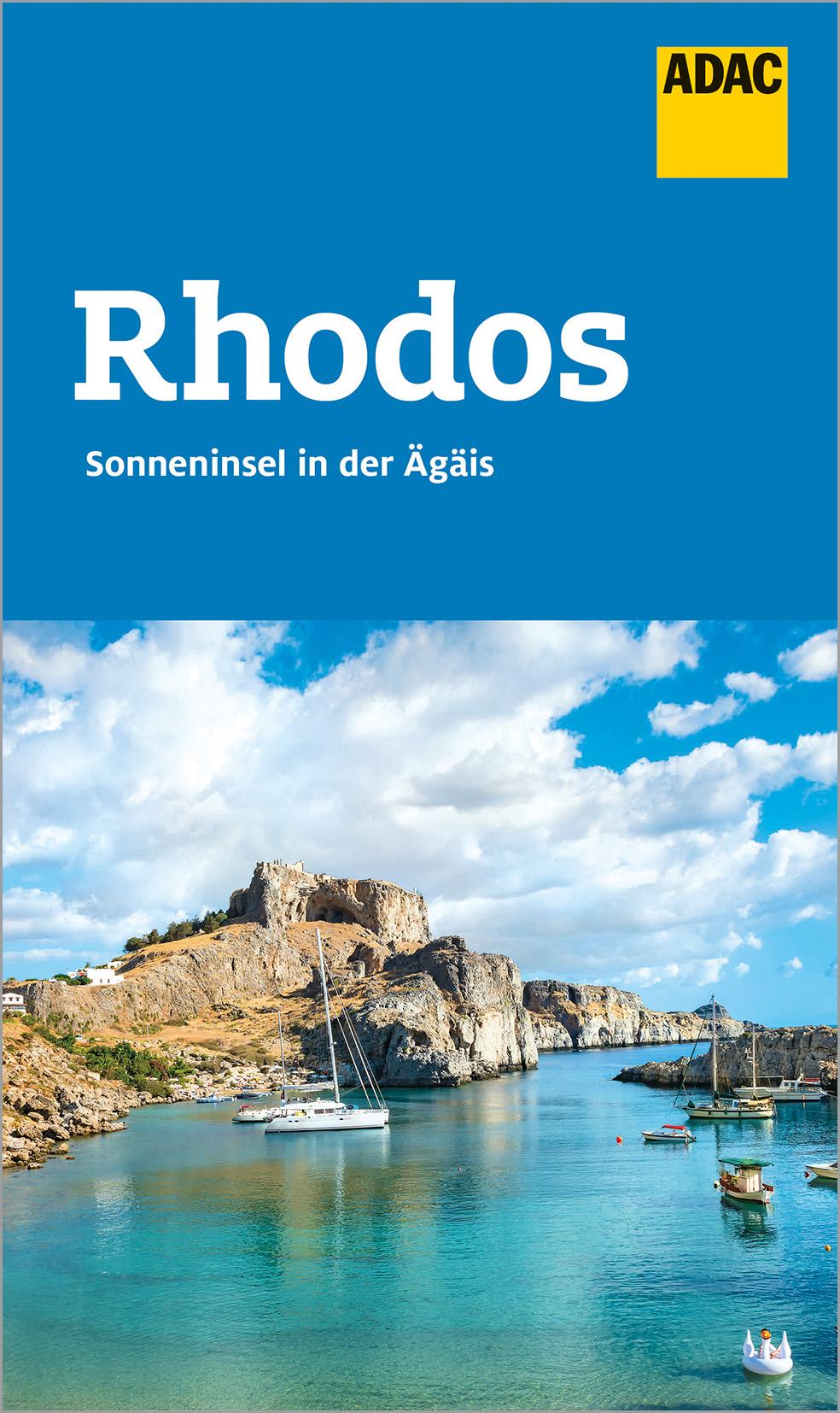 Vorderes Coverbild ADAC Reiseführer Rhodos