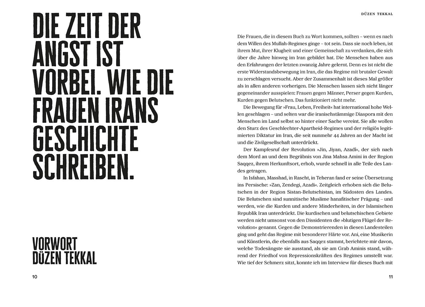 Beispielinhalt (Bild) Die mutigen Frauen Irans