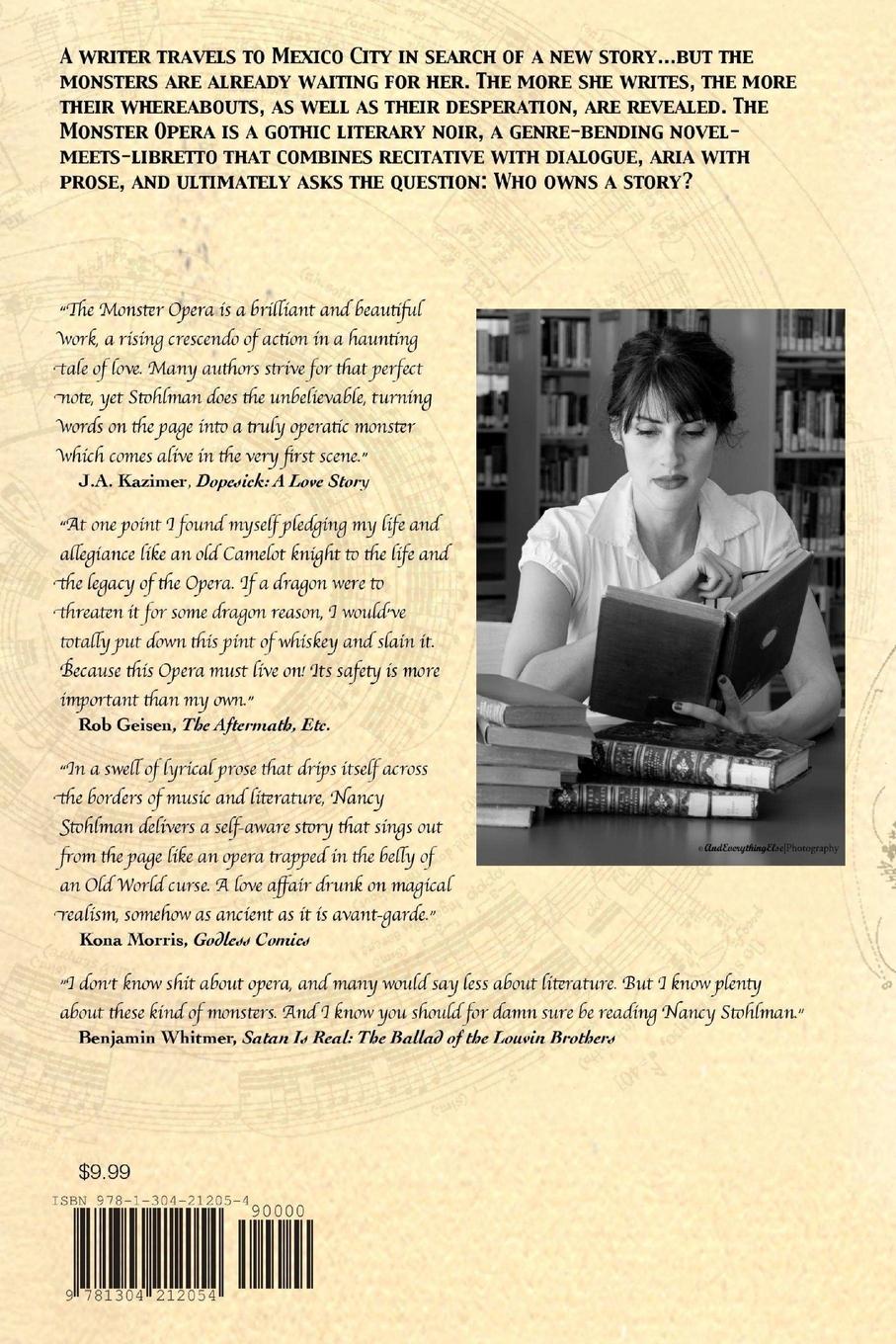 Rückseitencover The Monster Opera