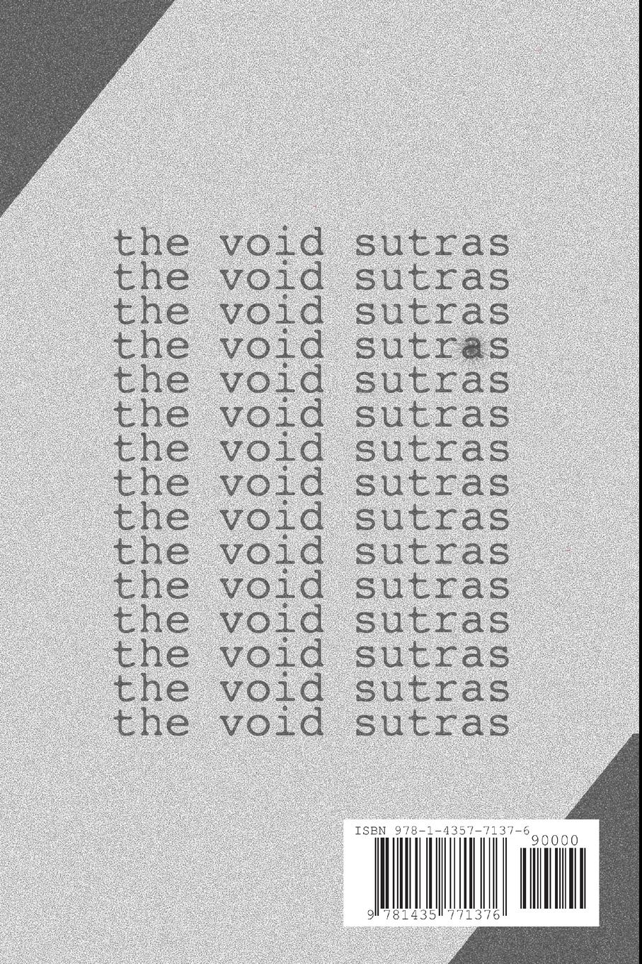 Rückseitencover the void sutras