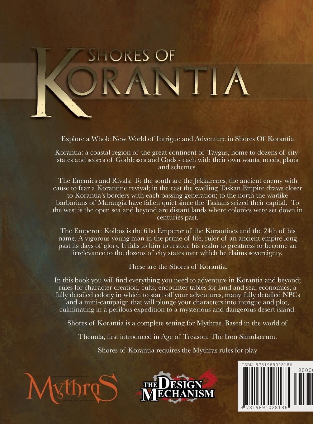 Rückseitencover Shores of Korantia