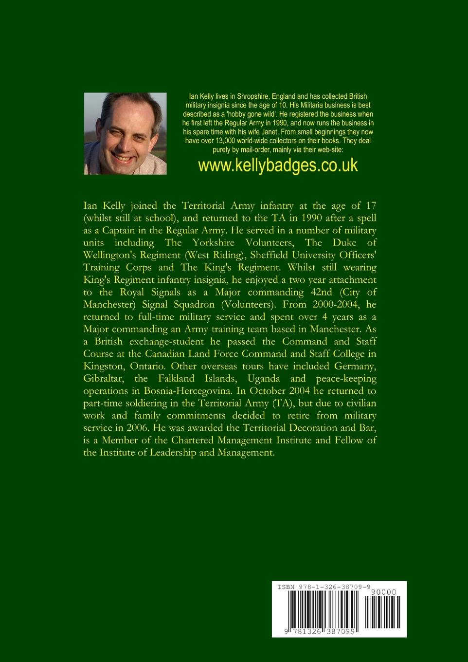 Rückseitencover Ian Kelly Militaria Master Catalogue August 2015