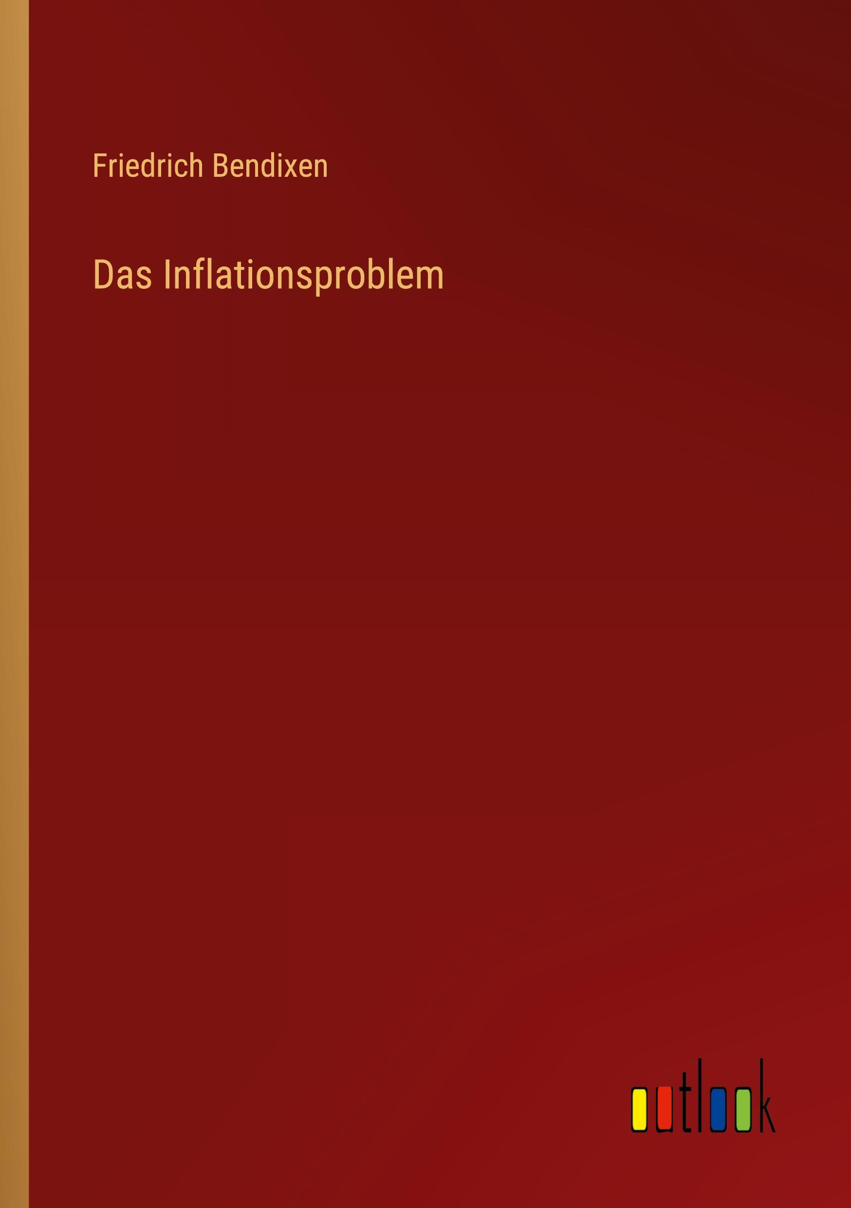 Vorderes Coverbild Das Inflationsproblem